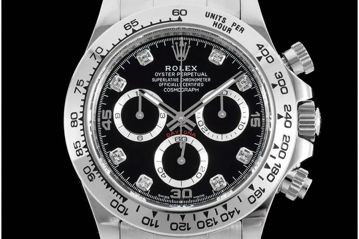 Alternative view of Daytona 116509 40mm Black Dial SS/SS BTF SA4130