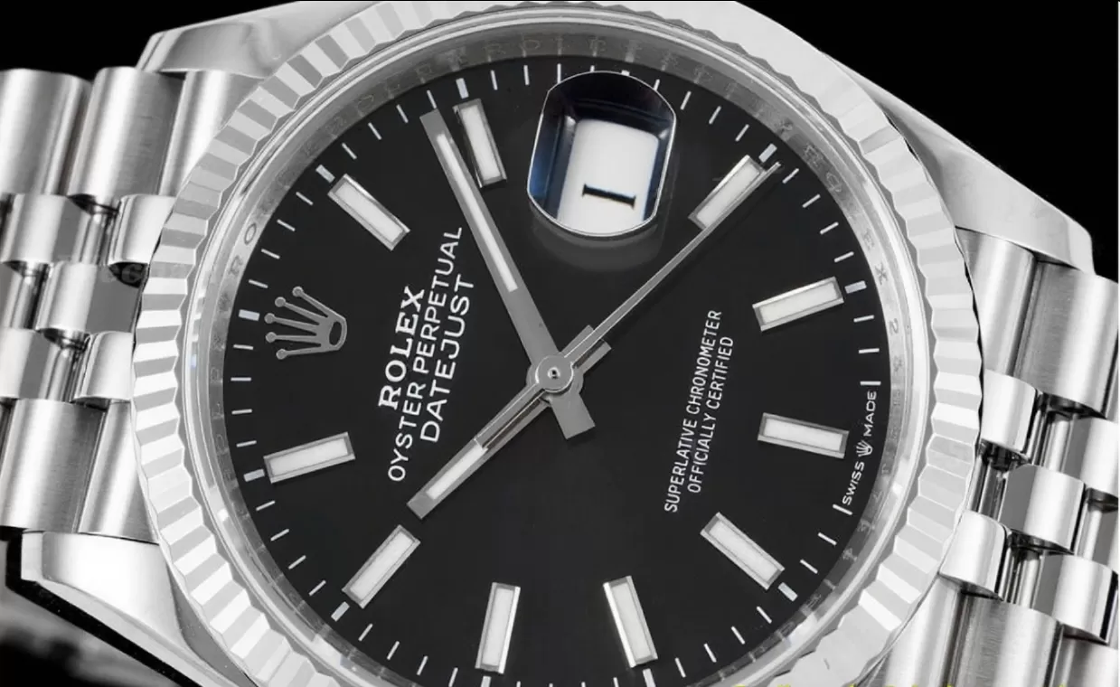 Datejust 126234 36mm Jub SS/SS Black/Stk VSF DD3235 - Image 3