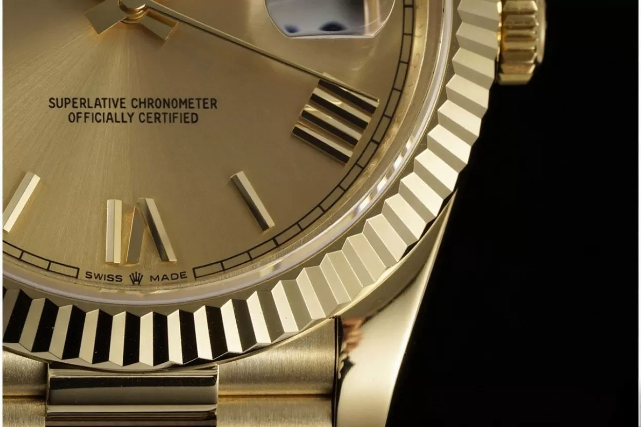 Rolex - DayDate 228238 40mm Pres YG/YG Gold Dial GMF A2836 (Gain Weight) - Image 7