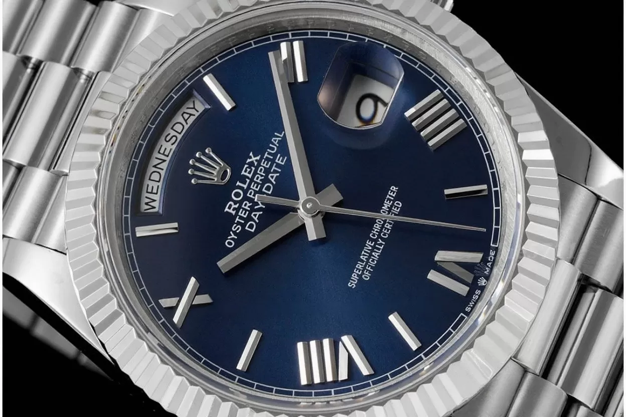DayDate 228239 40mm Pres SS/SS Blue Dial GMF A2836 (Gain Weight) - Image 3