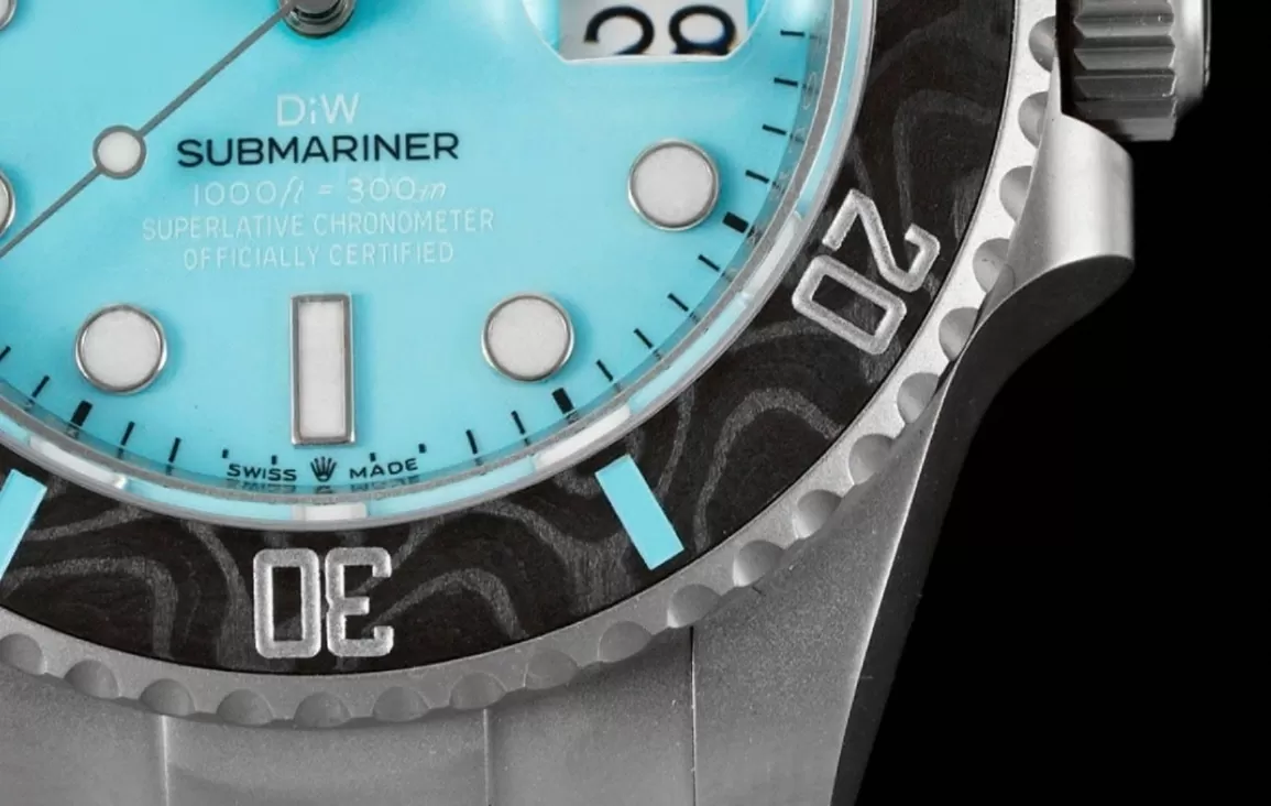 Submariner DIW 40mm 904L SS/SS Tiffany Dial VSF VS3135 - Image 6