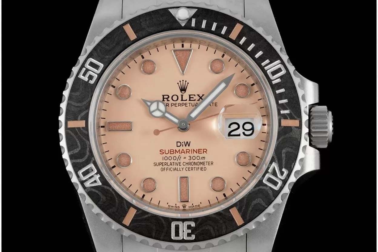 Alternative view of Submariner DIW 40mm 904L SS/SS Cream Dial VSF VS3135
