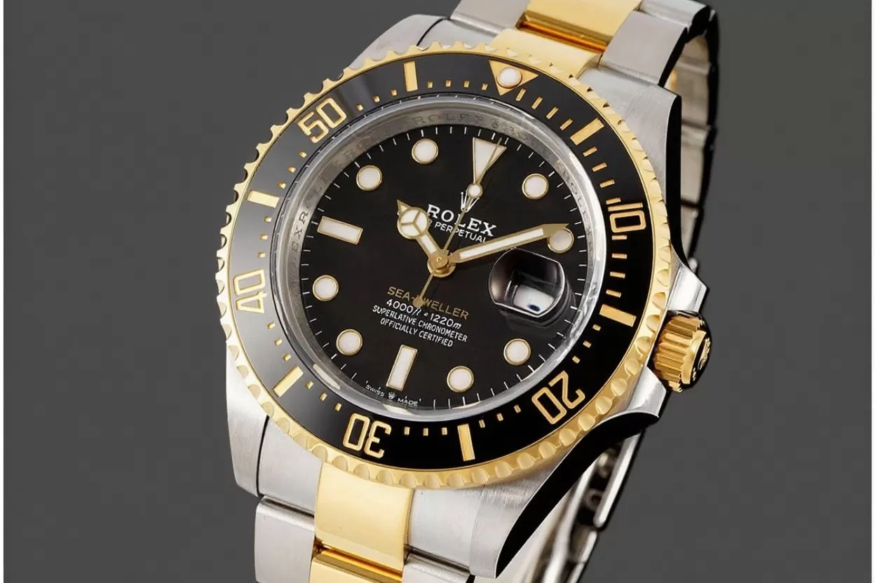 SeaDweller 126603 43mm YG/SS Black Dial VSF DD3235