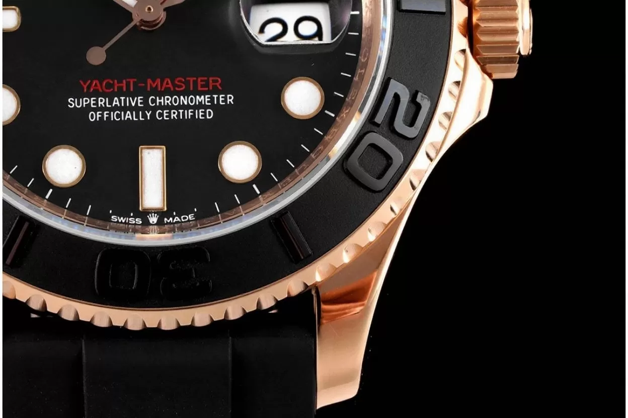 Yacht-Master 126655 40mm RG/RU Black/Dot VSF DD3235 - Image 5