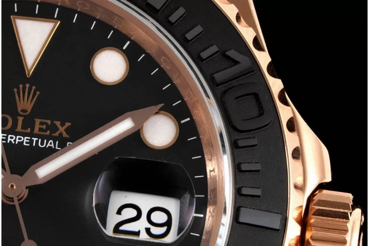 Yacht-Master 126655 40mm RG/RU Black/Dot VSF DD3235 - Image 7