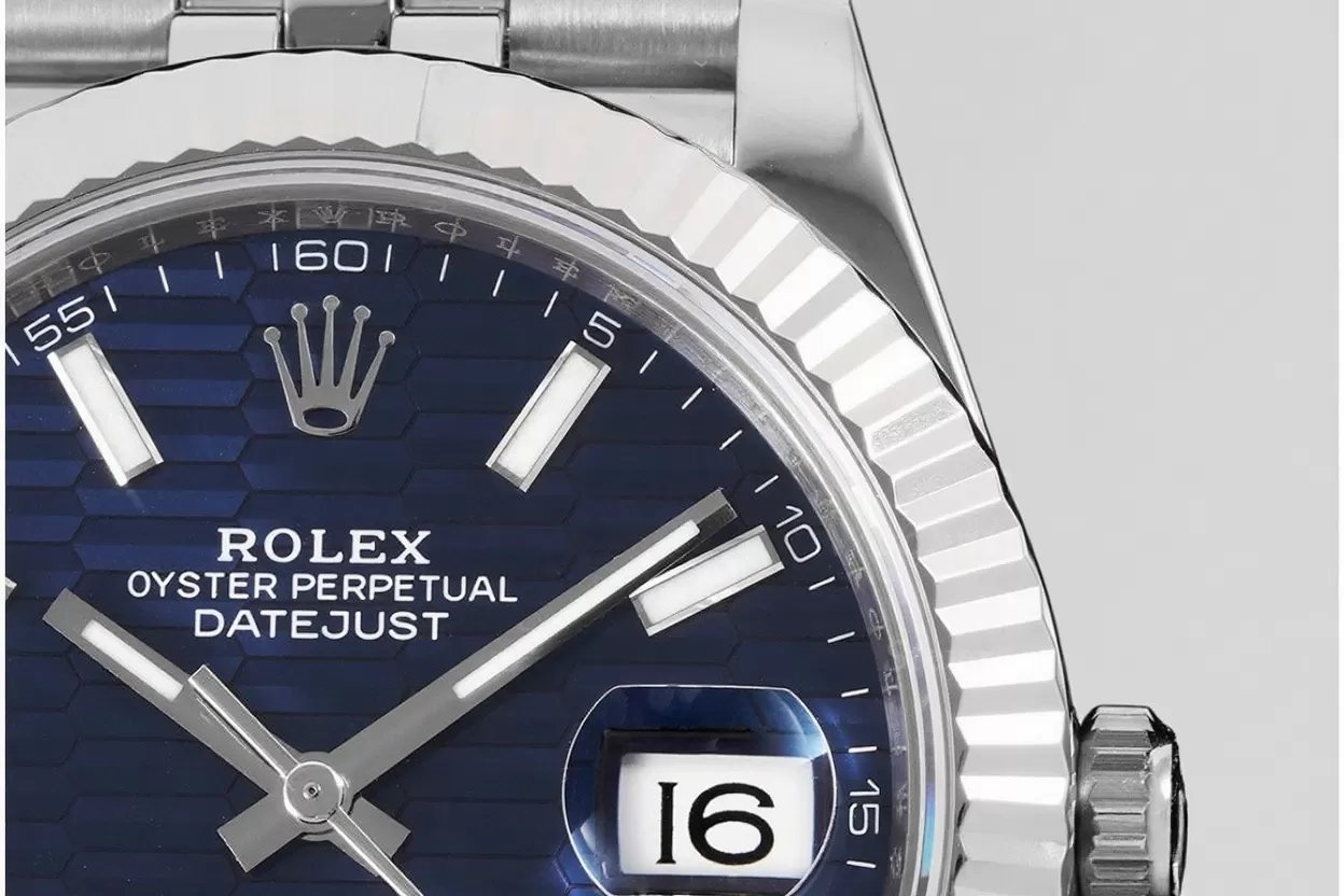 Datejust 126334 41mm Jub SS/SS Blue Textured Dial VSF DD3235 - Image 6