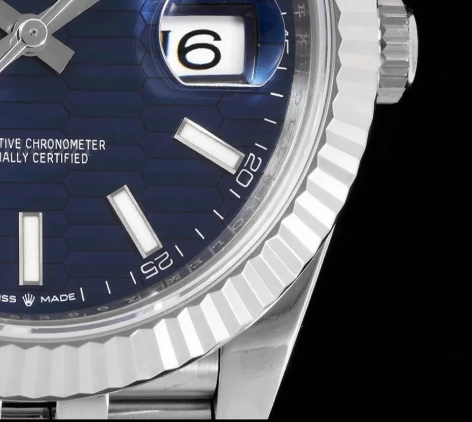 Datejust 126334 41mm Jub SS/SS Blue Textured Dial VSF DD3235 - Image 9