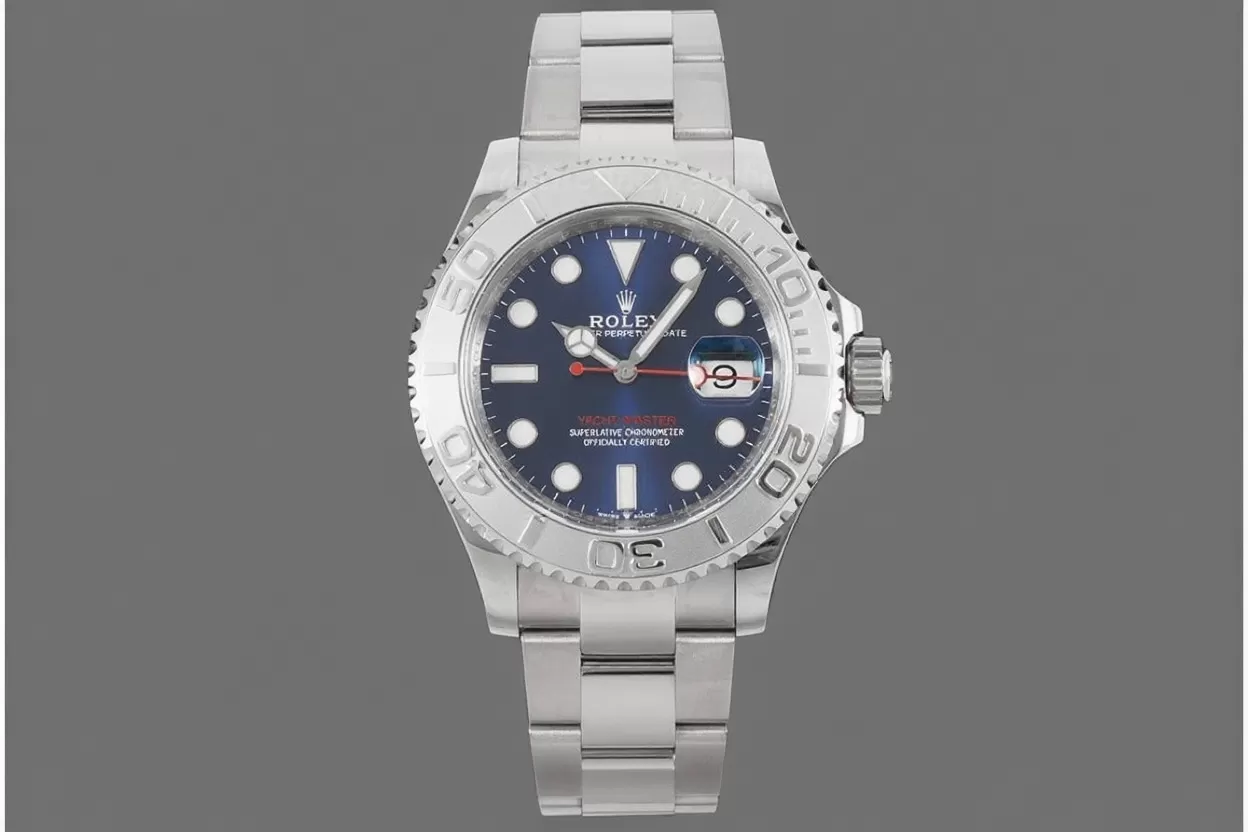 Alternative view of Yacht-Master 126622 40mm SS/SS Blue/Dot VSF DD3235