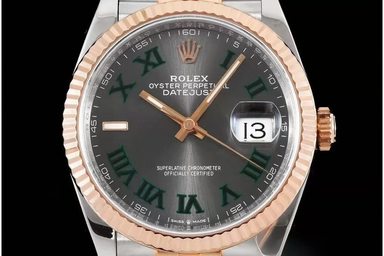 Alternative view of Datejust 126231 36mm Jub RG/SS Grey/Rmn VSF DD3235