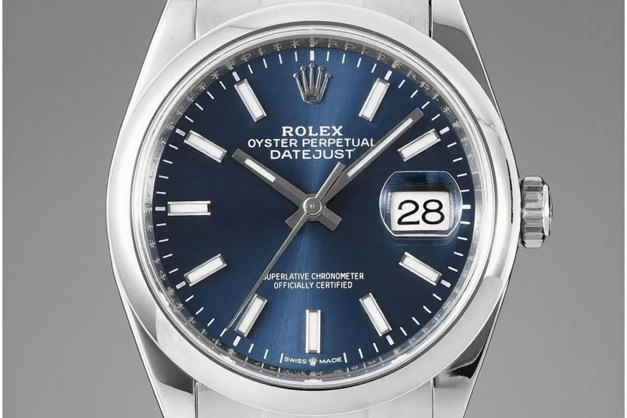 Datejust 126200 36mm Oys SS/SS Blue Dial VSF DD3235 - Image 3