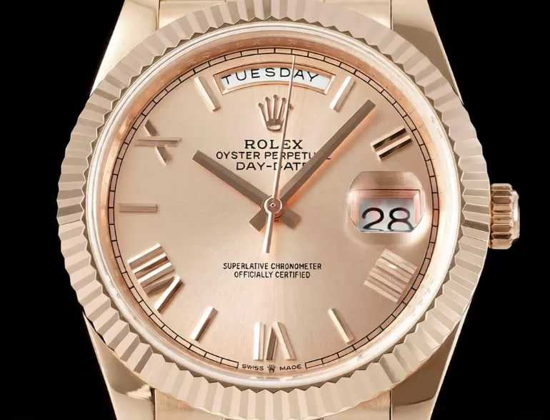 DayDate 228235 40mm RG/RG Rose Gold/Rmn JDF V4 VR3255 (Gain Weight) - Image 2