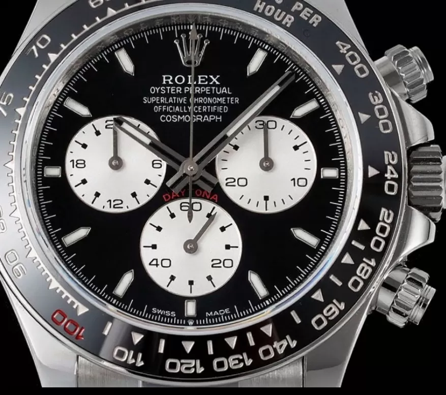 Alternative view of Daytona 126529 40mm Le Mans SS/SS Black Dial QF SH4132