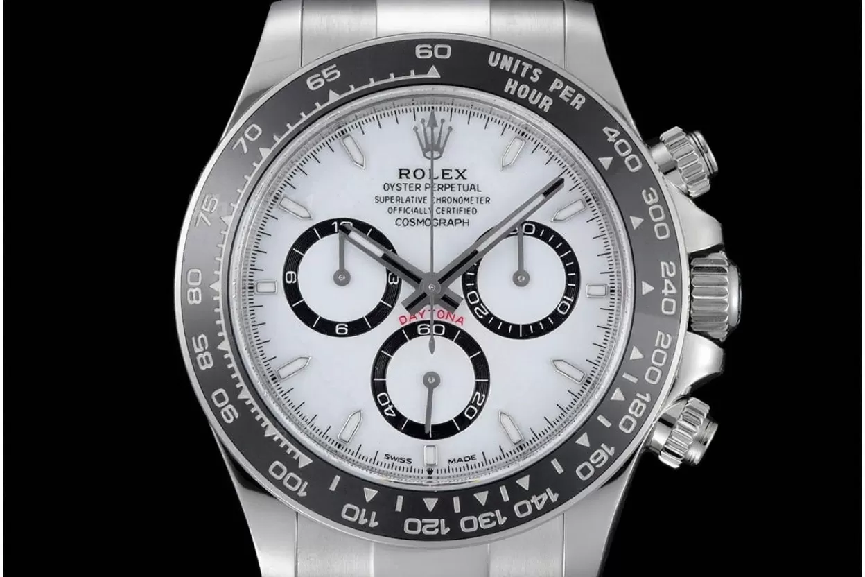 Alternative view of Daytona 126500LN 40mm Youth SS/SS White Dial VSF DD4801