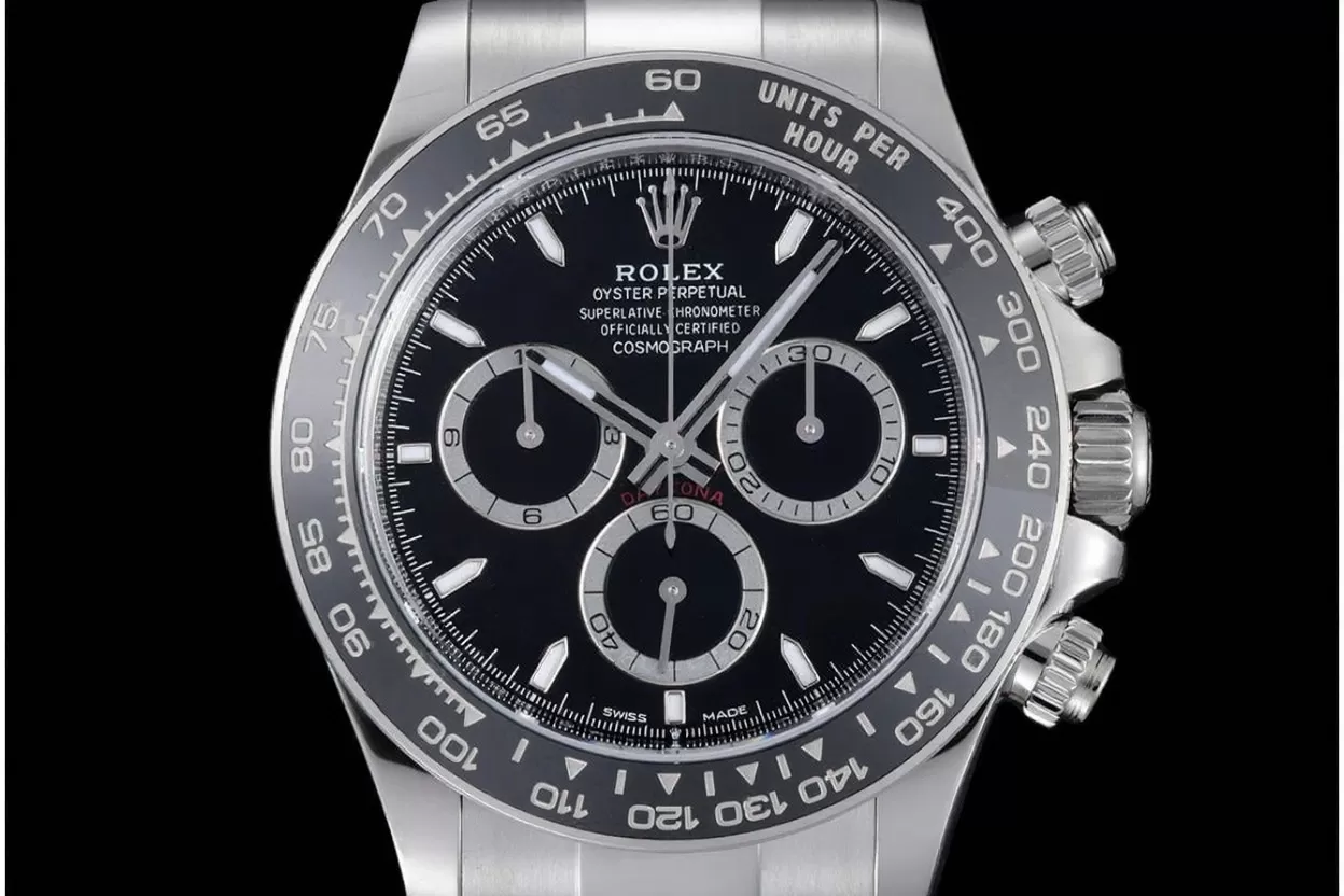 Alternative view of Daytona 126500LN 40mm Youth SS/SS Black Dial VSF DD4801