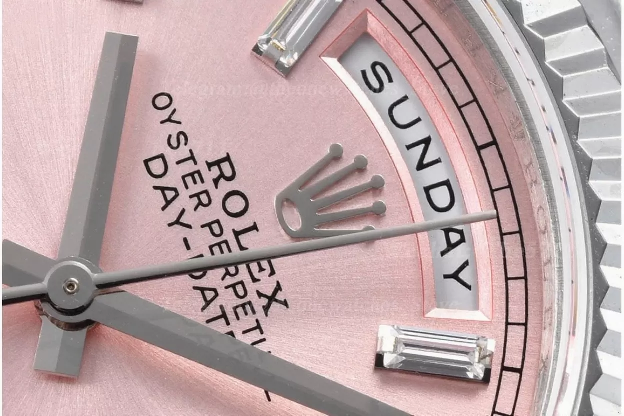 DayDate 128239 36mm SS/SS Pink/Dia QF V3 VR3255(Gain Weight) - Image 6