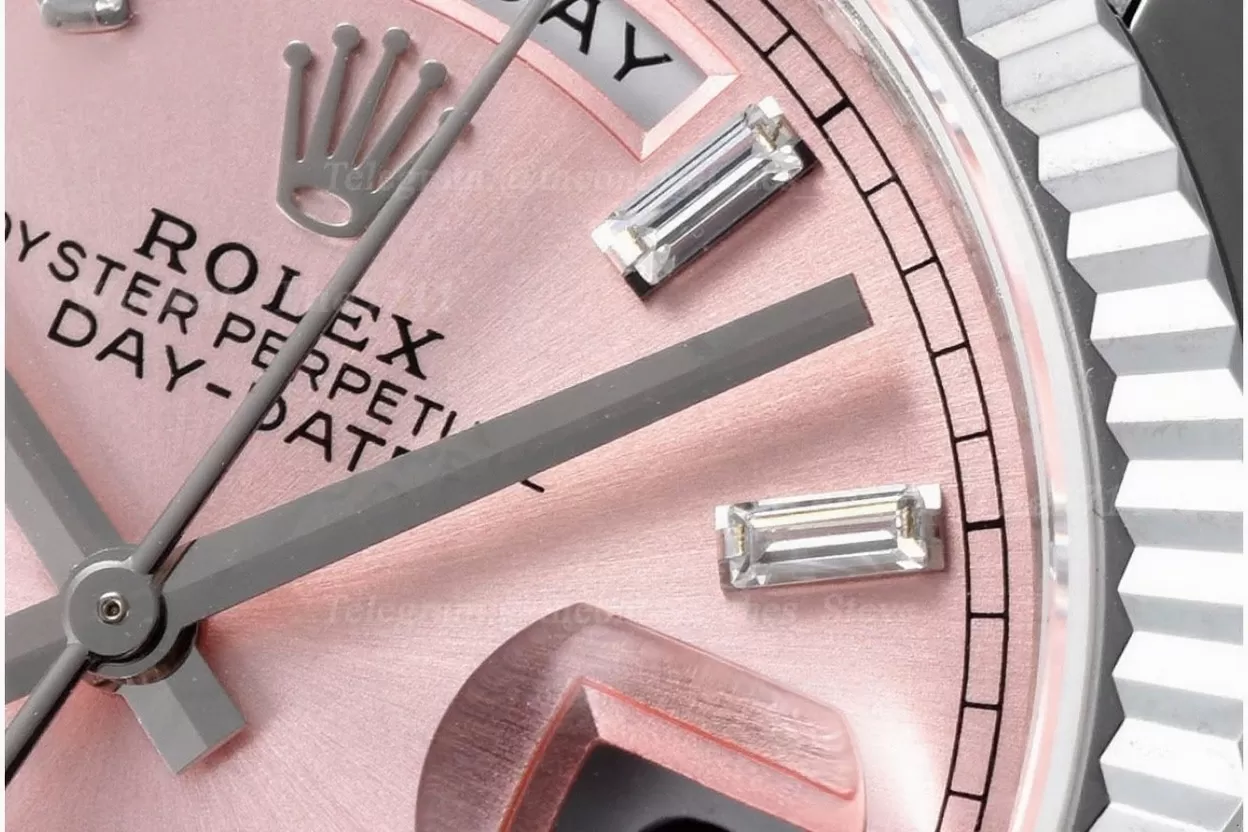 DayDate 128239 36mm SS/SS Pink/Dia QF V3 VR3255(Gain Weight) - Image 5