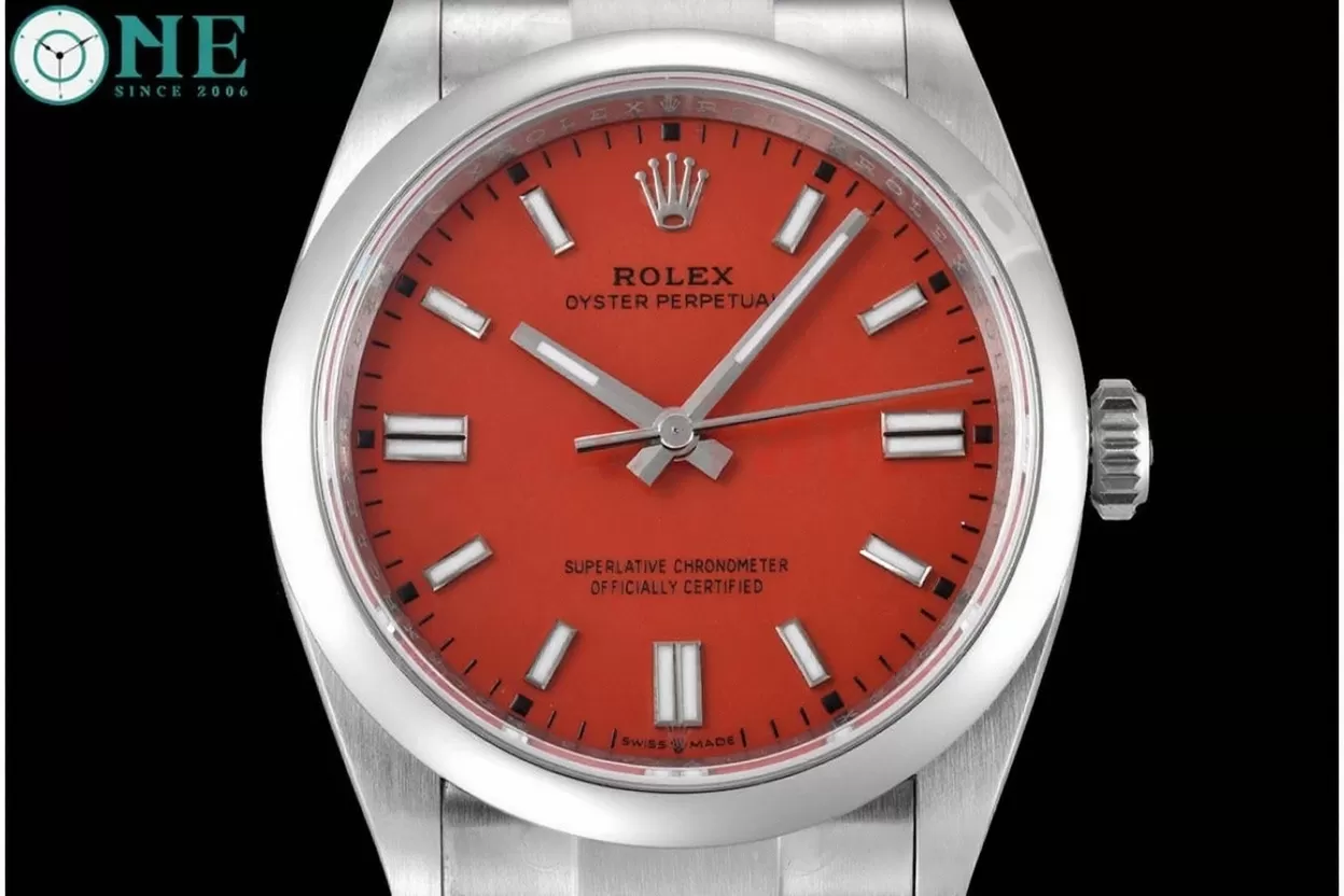 Alternative view of Oyster Perpetual 126000 36mm SS/SS Red Dial VSF VS3230