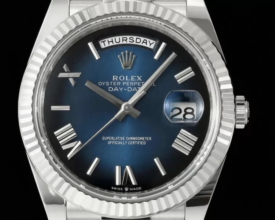 Alternative view of DayDate 228239 40mm SS/SS Blue Dial THBF V3 SH3255(Tungsten Heavy Version)