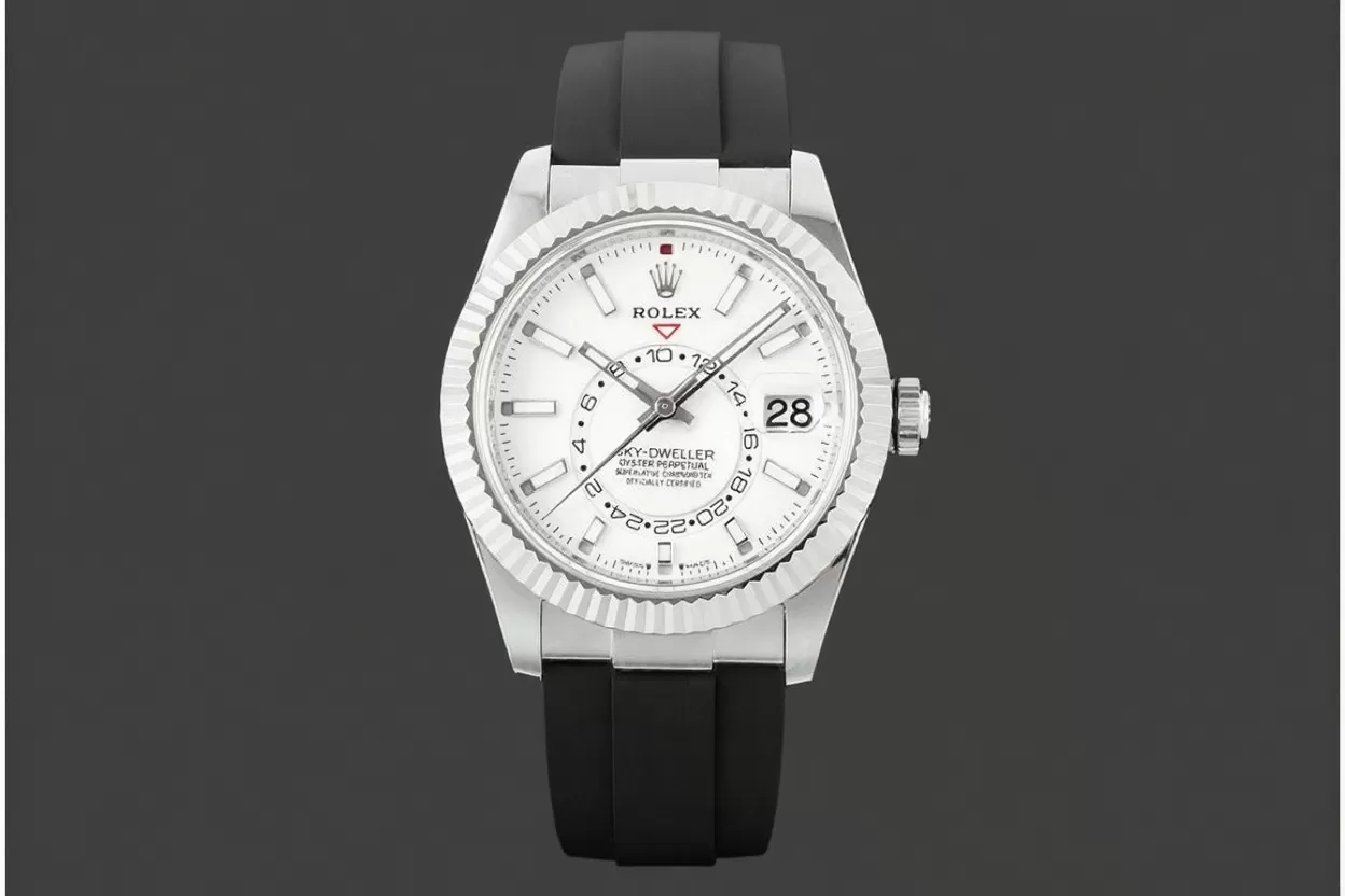 SkyDweller 336234 42mm SS/RU White Dial ZF A2824(Tungsten Heavy Version) - Image 3