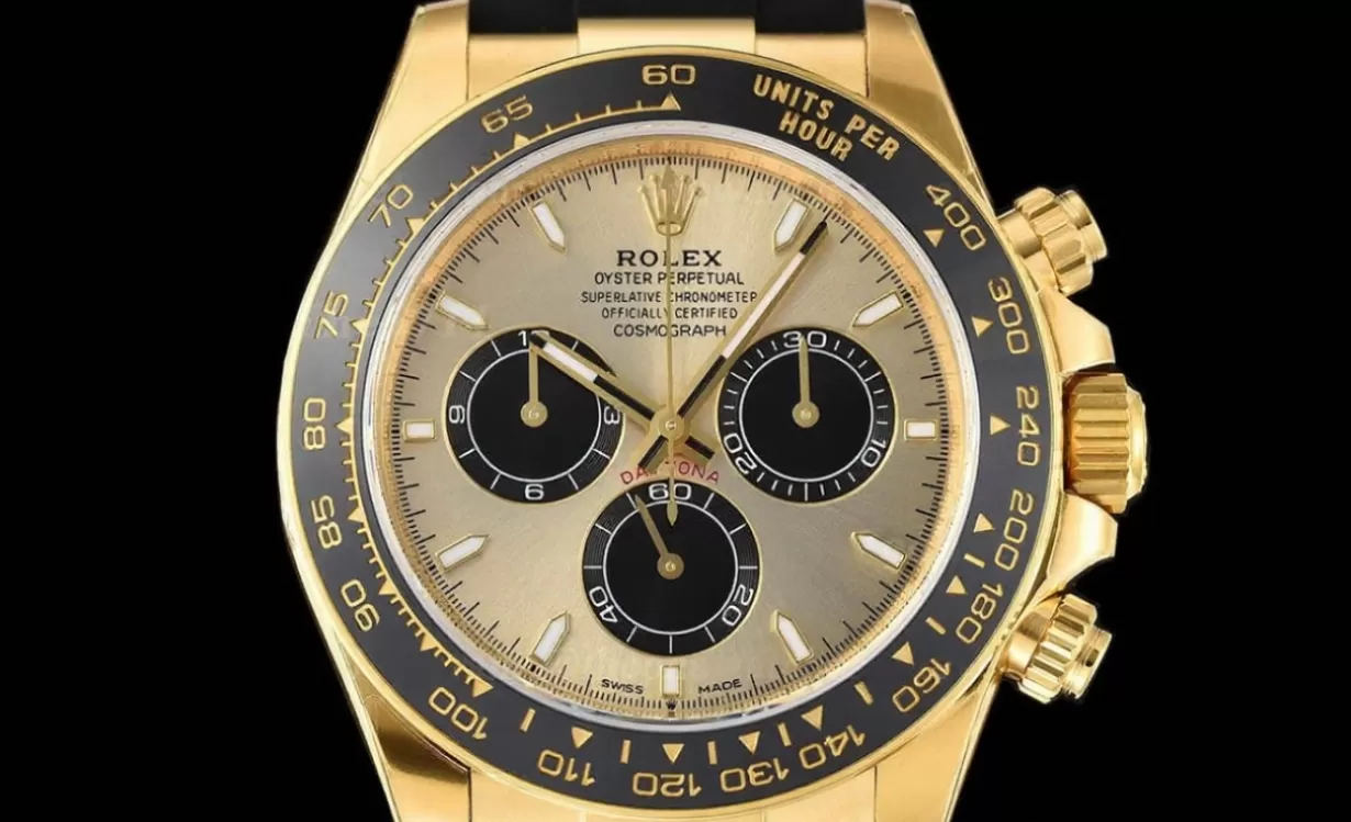 Alternative view of Daytona 126518 40mm YG/RU Gold/Black VSF V2 DD4131(Gain Weight)