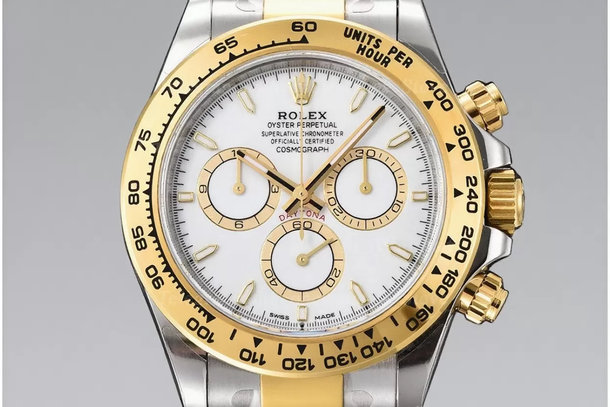 Alternative view of Daytona 126503 40mm YG/SS White Dial VSF V3 DD4131(Gain Weight)