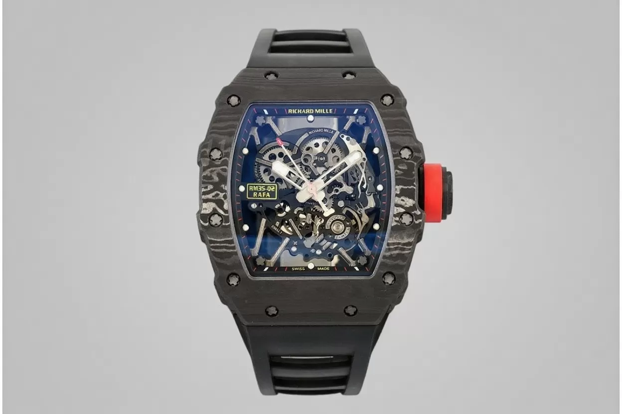 RM035-02 Black NTPT/RU Skeleton Dial ZF V6 RMAL1 - Image 3