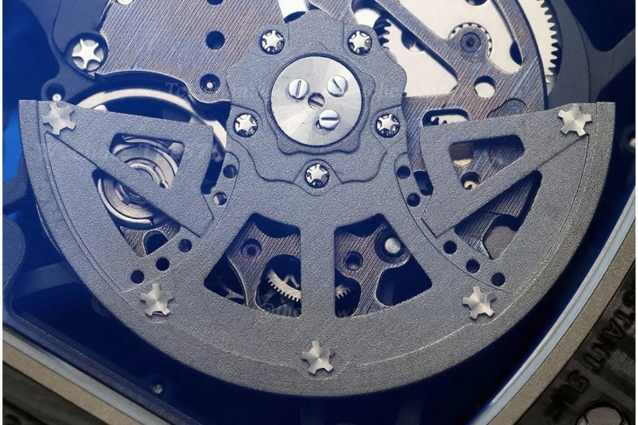 RM035-02 Black NTPT/RU Skeleton Dial ZF V6 RMAL1 - Image 8