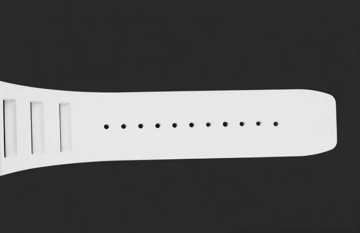 RM055 43mm White Cer/RU Skeleton Dial ZF RMUL2 Super Clone - Image 8