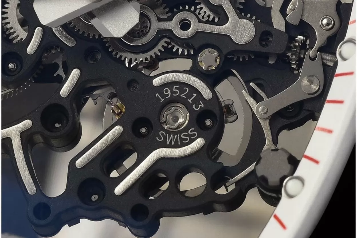 RM055 Red Crown NTPT/RU Skeleton Dial APS RMUL2 Super Clone - Image 6