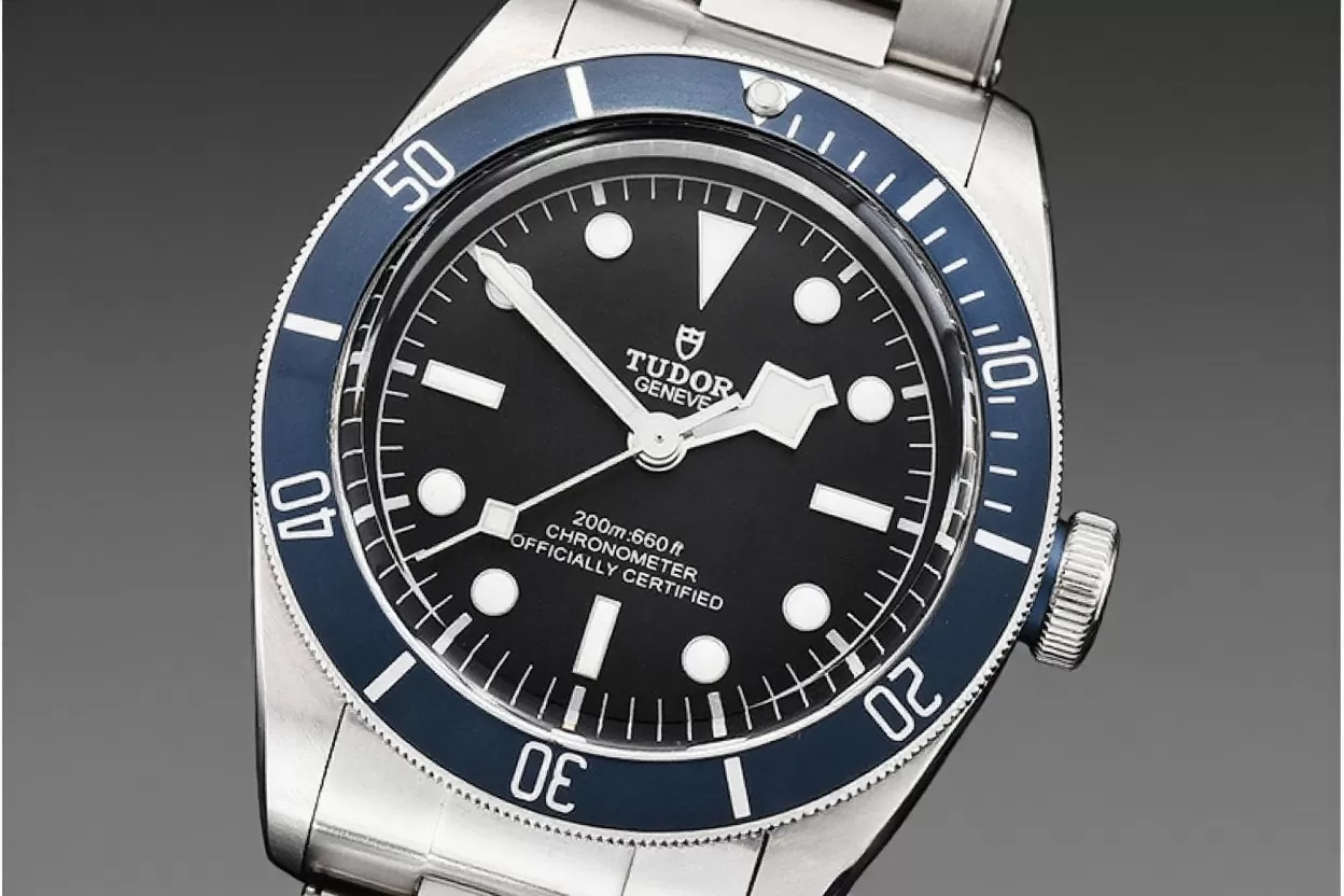 Tudor - Heritage Black Bay Shield SS/SS Blue/Blk ZF Asia 2824 - Image 3
