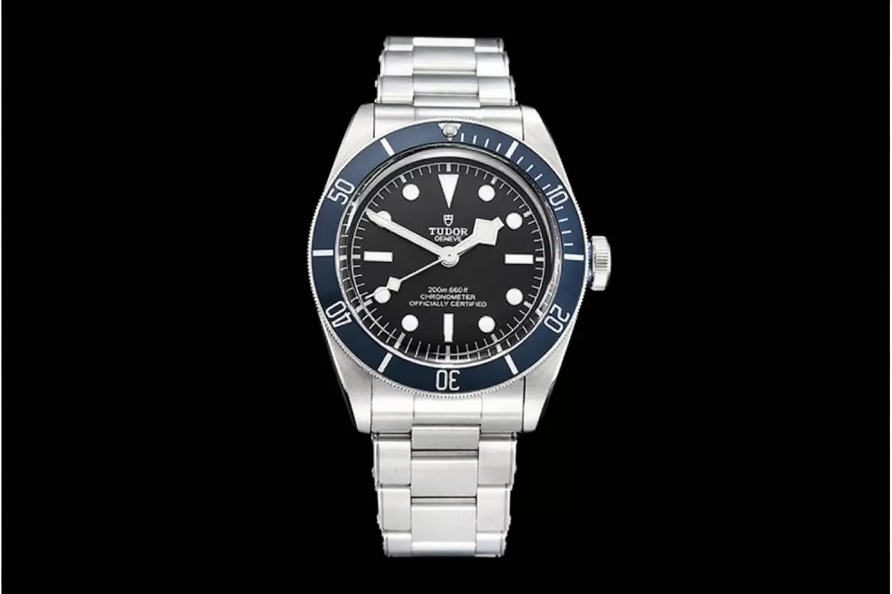 Tudor - Heritage Black Bay Shield SS/SS Blue/Blk ZF Asia 2824 - Image 6