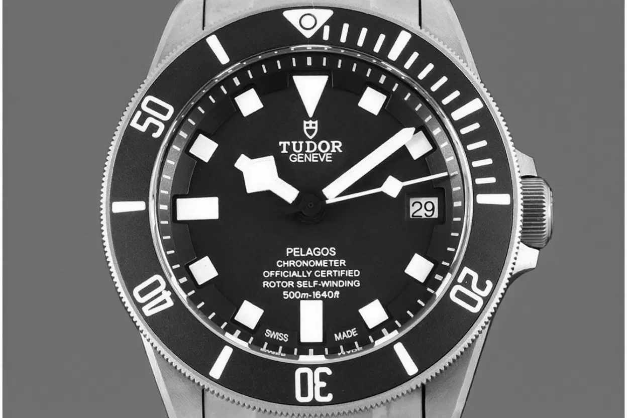 Alternative view of Tudor Pelagos Titanium 42mm TI/TI Black XF V5 A2824