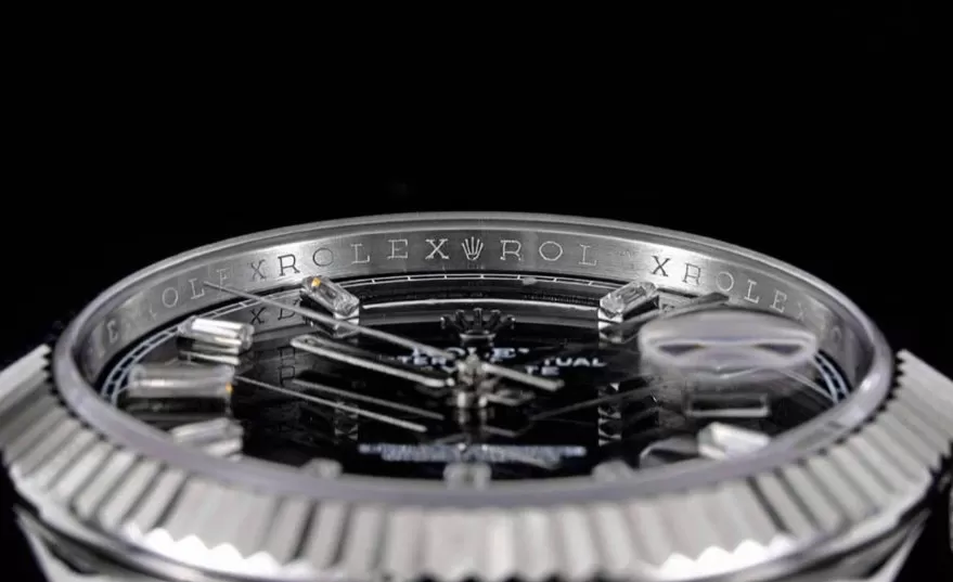 DayDate 228239 40mm Pres SS/SS Black/Dia GSF A3255 (Tungsten Heavy Version) - Image 5