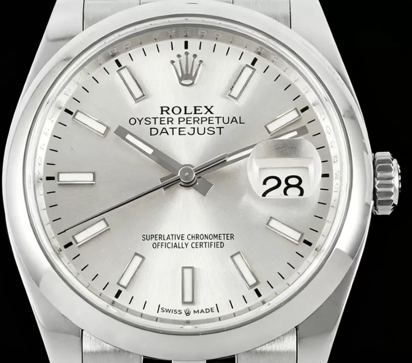 Alternative view of Datejust 126200 36mm Jub SS/SS SIlver/Stk VSF DD3235