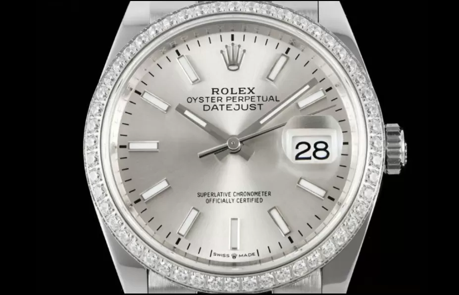 Datejust 126284 36mm Jub Dia SS/SS Silver/Stk VSF DD3235 - Image 2