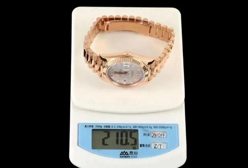 DayDate 228235 40mm RG/RG Silver/Dia RCF VR3255 (Gain Weight) - Image 19