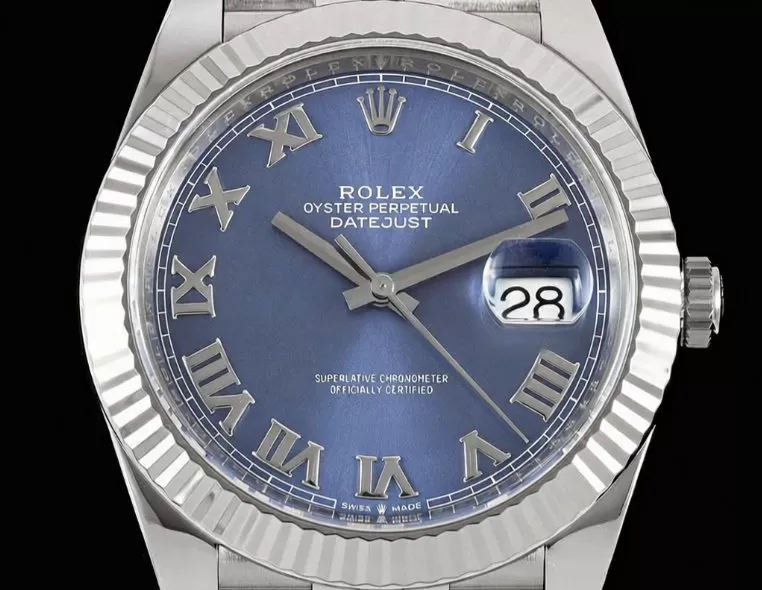 Alternative view of Datejust 126334 41mm Jub SS/SS Blue/Rmn VF DD3235
