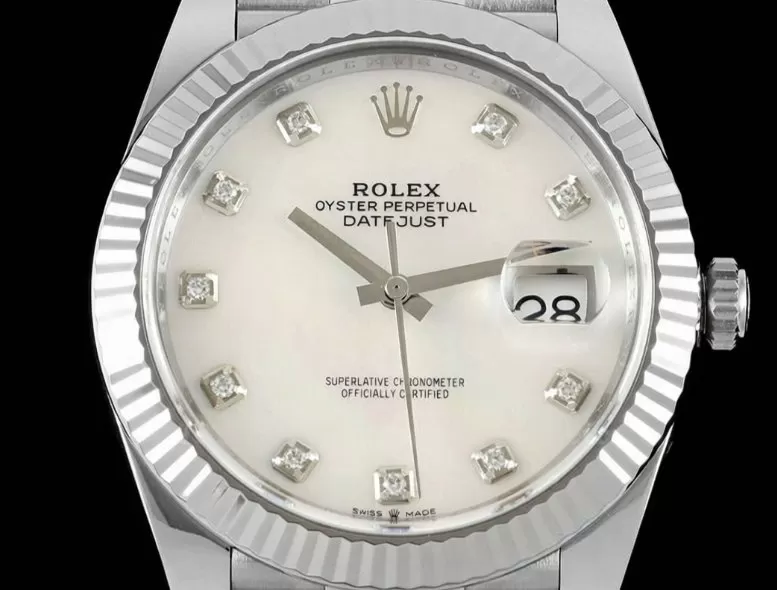 Alternative view of Datejust 126334 41mm Jub SS/SS Mop/Dia VF DD3235
