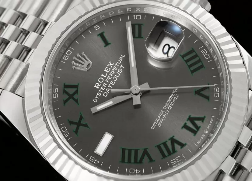 Datejust 126334 41mm Wimbledon Jub SS/SS Grey/Rmn VF DD3235 - Image 3