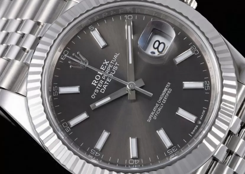 Alternative view of Datejust 126334 41mm Jub SS/SS Grey/Stk VF DD3235