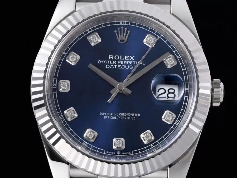 Alternative view of Datejust 126334 41mm Jub SS/SS Blue/Dia VF DD3235