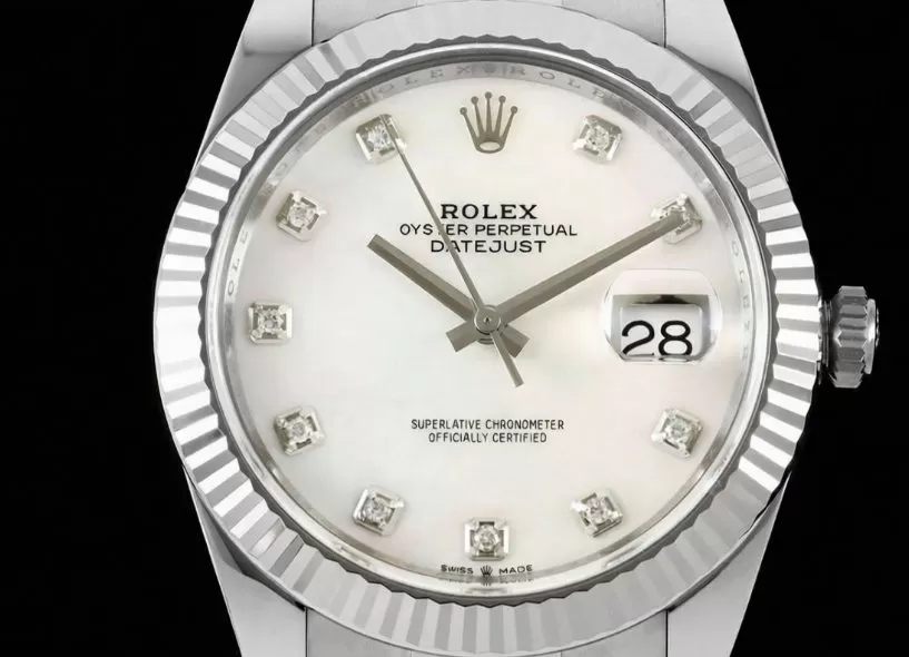 Alternative view of Datejust 126334 41mm Oys SS/SS Mop/Dia VF DD3235