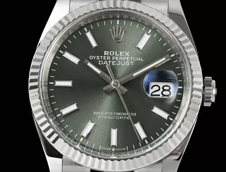 Alternative view of Datejust 126234 36mm Jub SS/SS Green/Stk VF DD3235