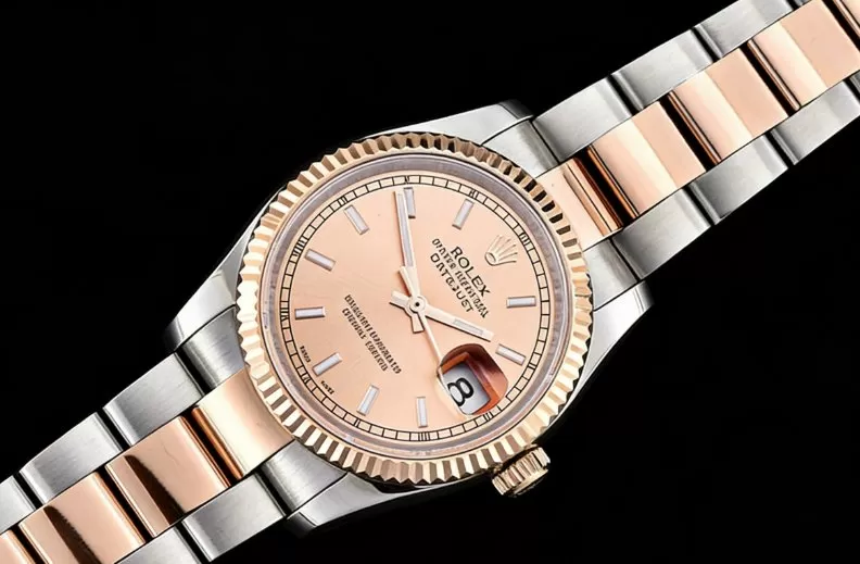 Rolex - DateJust Mens 36mm RG/SS Rose Gold BP Asia 2836 - Image 4