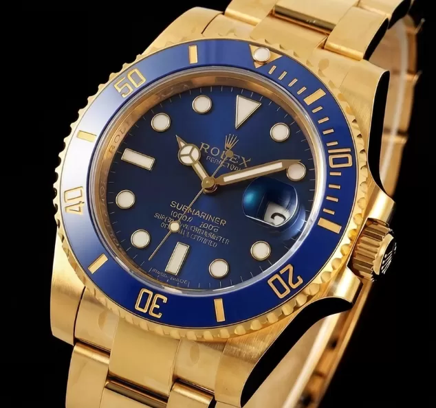 Submariner 116618LB 40mm 904L YG/YG Blue Dial VSF VS3135
